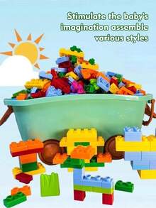 Bulk Large Building Blocks Set, DIY Assembly Changeable Toy Model, Children's Christmas Gift, Christmas - Multicolor - View 6