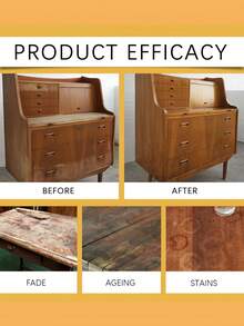 Natural Beeswax Furniture Polish Wood Cleaner And Polishing Furniture Cleaner - Multi-Surface Wood Cleaner And Polishing Furniture Quick Luster Restoration Protective Agent Kitchen Cabinet Surface Cleaner House Cleaning Supplies Home Improvement Supplies Wood Fragrance Beeswax Natural Beeswax Traditional Wood Wax Multi-Purpose Beeswax Furniture Polishing Wood Fragrance Beeswax A Complete Solution For Wood