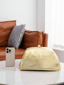 1 Stück Speiseabdeckung, Isolationsabdeckung, faltbare Tischdecke für den Esstisch, staubdicht und fliegenabweisende Haushaltsküchenabdeckung mit Schirm, rechteckige mückenabweisende Küchenabdeckung