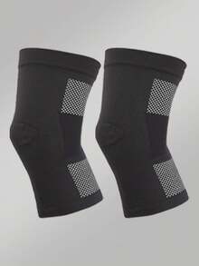 1 Pair Men's Compression Sport Kneepad Stretchy Comfortable Support Leg Shaper