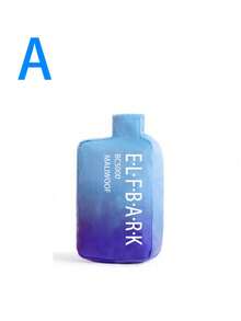 1pc 5*7 Inch Polyester Cute Plush Dog Toy - Funny Imitation Puppy Toy With Squeaker - Dog Birthday Gift (Blue)