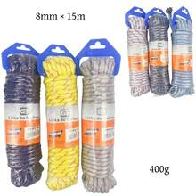 Varal de Nylon Extra-Durável - Portátil, À Prova de Vento e Antiderrapante para Secagem em Varandas Externas, Corda de Viagem Multiuso, Cor Aleatória - Multicolorido - Ver 9