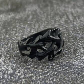 钛钢戒指，时尚男女通用不锈钢戒指首饰