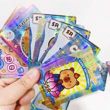 1 Set de Tarjetas Aleatorias de Rata de Agua, 5 piezas/Paquete, Adecuado para Coleccionistas - Multicolor - Ver 4