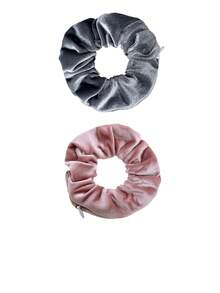 1-20 szt. aksamitnych gumek do włosów z ukrytymi kieszonkami, wielofunkcyjne torby na akcesoria do włosów, przenośny organizer i schowek na pieniądze, niezbędne rzeczy do szkoły, torby do przechowywania, inne rzeczy do przechowywania, wielofunkcyjne torby do przechowywania, akcesoria i artykuły podróżne, breloki na klucze, gumki do włosów zapinane na zamek, niewodoodporne niezbędne rzeczy do podróży, szkoła, artykuły szkolne na powrót do szkoły