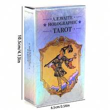 Bộ bài Tarot Khúc xạ Màu Nâng cao - Bộ bài hoàn chỉnh với lớp phủ sáng bóng và biểu tượng bí truyền truyền thống dành cho người lớn thực hành - Nhiều màu - Xem 5