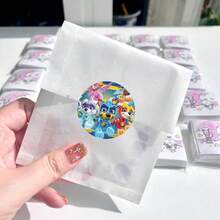 Paw Patrol 500张/卷 密封贴纸 可爱卡通卷贴纸 DIY笔记本手机吉他滑板防水贴纸 - 彩色 - 查看 5
