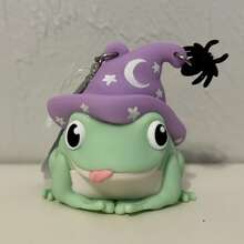 Plush Keychains - Green Frog - View 1