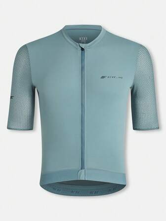 HISERWA Maillot de ciclismo para hombres - Camiseta de ciclismo de manga corta para verano, transpirable y que absorbe la humedad, ropa de ciclismo de montaña y carretera