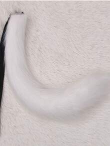 Cat Fox Tails Plush Anime Cosplay Big Tails Dog Furry Tail Wolf Tail Role Play Party Performance Props For Women Fall Halloween Accessories - Multicolor - View 3