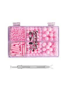 Mixed Size For Cake Decorating Pearl-Bright Gold, Bright Silver, White -Round Faux Pearl Pearls With 4-Claw Pen Clip,115g/4.05 Oz, Gift Box Pack, Baking Decorations, Wedding Party Chirstmas Supplies,For Decoration Only. Not Edible - Multicolor - View 18