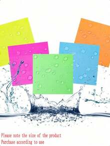 Kolorowe, przezroczyste karteczki samoprzylepne, wielokrotnego użytku, samoprzylepne notesy z korektorem, wodoodporny i przenośny, przezroczysty notes PET do robienia notatek i widoczności treści, materiały do klasy, zakreślacze, artykuły papiernicze, sezon powrotu do szkoły, odpowiednie dla uczniów i artykułów biurowych, najlepszy wybór na prezenty