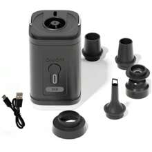 RAF 便携式真空泵，适用于衣物、床垫等，迷你电动气泵，无线气泵，露营必备，便携式无线空气压缩机，充气/放气泵，适用于充气垫、气垫床、充气船、游泳圈等。 - 彩色 - 查看 16