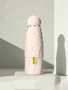 UPF50+ Sun & Rain Mini Travel Umbrella,Mini Compact Umbrella,Lightweight Portable Parasol Windproof,Mini Travel Sun Small,Suitable For Outdoor Activities, Travel And Daily Use Summer Cooling,Beach,Travel