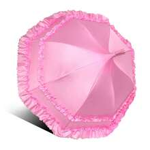 Lolita Princess Parasol, Lace Frill Parasol, European Style, Gothic Design, UV Protection, Rain Or Shine, Cute Parasol - Multicolor - View 5