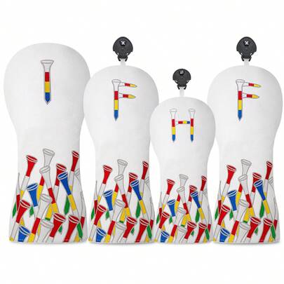 Funda protectora de golf blanca, accesorios de golf, que brindan la mejor protección para tu palo de golf