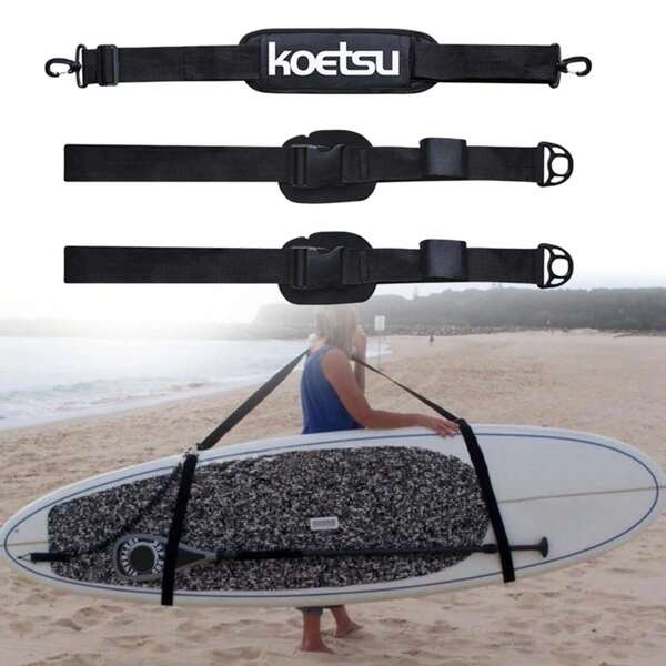 Surfboard Shoulder Belt Adjustable  Paddle Board Shoulder Strap Carry Sling Stand Up Paddleboard Surf Board Carrier Accessory