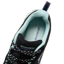 Skechers 女鞋戶外鞋女士綁帶城市戶外鞋日常運動鞋訓練鞋180017-BKMN - 黑色/薄荷綠色 - 查看 6