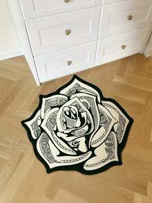 1 قطعة سجادة شعرية مزيفة من الصوف غير انزلاقية بنمط فواتير النقود، سجادة طاولة القهوة في غرفة المعيشة، سجادة جانب السرير في غرفة النوم، بساط أرضية ديكور المنزل