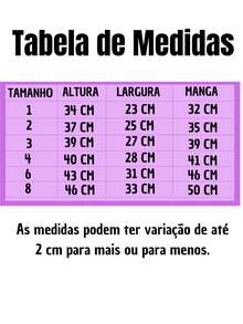 Kit com 2 Blusas Com Proteção Solar UV50 Moda Praia - MENINA - Pink e Rosa Claro - Visão 2