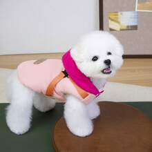 25mm Regenbogen Baumwoll-Geschirr Weste, Haustier Baumwoll-Weste, Hundemode, Neue Katzenkleidung, Tierbekleidung, Verstärkte Blumen-Hundemantel, Kleine Hundemode, Herbst/Winter Neu, Verstärkte Weste, Britischer Stil Weste, Gepolsterter Mantel