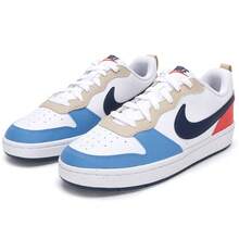 NIKE COURT BOROUGH LOW RECRAFT (GS) DV5456-124 - 藍白 - 查看 2