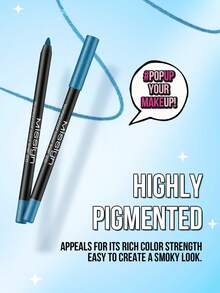 Misslyn Waterproof Colored Eyeliner Pencil, Long-Lasting Color, Smooth & Creamy Texture, Available In Matte, Pearl, And Glitter Finishes, Easy To Create Bold & Precise Lines, Can Be Sharpened With A Pencil Sharpener, Smudge-Proof, Waterproof, Long-Lasting, Sweat-Resistant