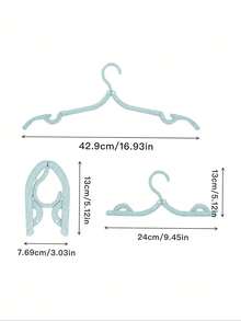 Umerașe de călătorie Macaron Color, multifuncționale, retractabile, portabile, pliabile, umerașe de călătorie pliabile, esențiale de călătorie, umerașe portabile pliabile pentru uscare a hainelor, umerașe pliabile ușoare pentru dormitoare, școli și turism, materiale plastice de uz casnic, accesorii de călătorie esențiale pentru nave de croazieră, suport de uscare pliabil pentru haine de bebeluși pentru casă și călătorii