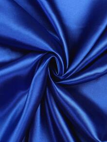 1pc Solid Color Satin Fabric, DIY Fashion Handmade Clothing, Silk Satin Suitable For Wedding Dress Decoration - Multicolor - View 44