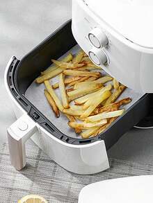 50/100 buc coli de hârtie pergament pre-tăiate, pergament de copt antiaderent, hârtie de copt pentru fursecuri, pentru cuptor, grătar, friteuză cu aer, gătit la abur, pâine, tort, fursecuri, carne, pizza, foi de hârtie antiaderente, căptușeli pentru tort acoperite cu ulei pentru friteuză cu aer, tigaie pentru gătit la abur înapoi la școală