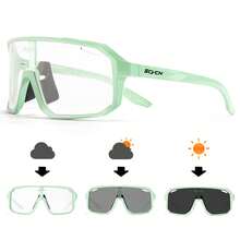 SCVCN Unisex Color Changing Cycling Glasses, Classic Style, Multiple Color Options, Suitable For Mountain Biking, Outdoor Sports, Racing, Cycling, Driving, Fishing, Running, Golf, Beach, Sunbathing, Etc. - A - View 11