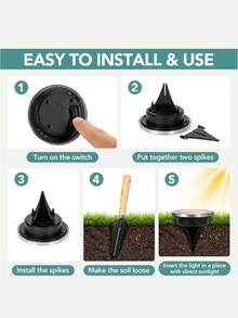 Mini Solar Ground Lights, 2/4/8Pack Solar Lights Outdoor Waterproof, Pathway Lights Solar Powered, Solar Garden Light, Landscape Lighting For Yard Driveway Walkway (Cool White/Warm)