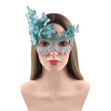 Mặt nạ hóa trang ren Halloween thập niên 1920 dành cho phụ nữ dự tiệc hóa trang Mardi Gras buổi tối dạ hội - Nhiều màu - Xem 5