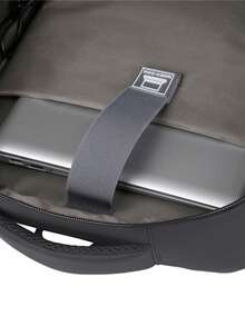 Men's Multifunctional Large Capacity Backpack, Leather-Coated Student Bag, Travel Bag, Business Commuter Nylon Backpack Large Capacity Bag Travel Bags