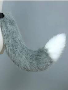 Cat Fox Tails Plush Anime Cosplay Big Tails Dog Furry Tail Wolf Tail Role Play Party Performance Props For Women Fall Halloween Accessories - Multicolor - View 12