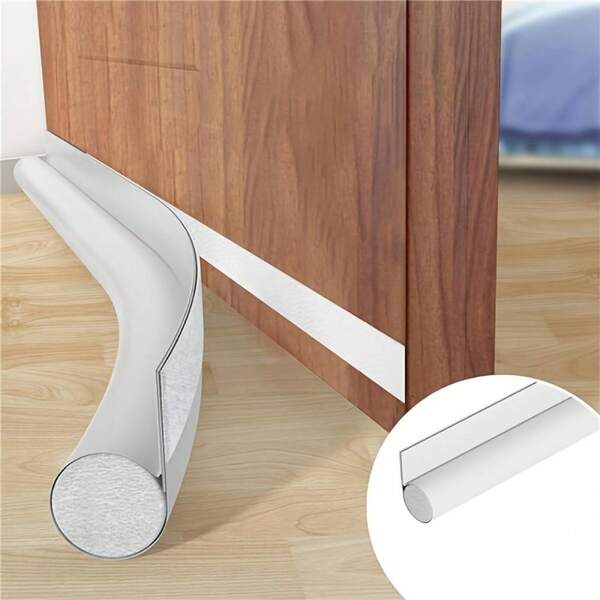 1 peça de rolha de porta de um lado, à prova de vento, à prova de insetos, à prova de som, à prova d'água e quente para porta de quarto, adesivos, decalque de parede, decalque de vinil para decoração de casa, itens de decoração de primavera renovam sua casa, adesivos de decoração para festivais, presentes de aniversário e formatura