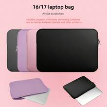 Laptop Inner Bag 11 " 13 "14" 15.6 " 17" Laptop Bag,Soft Computer Bag Office Travel Bag,Sleek SoftSimple Protection - Multicolor - View 1
