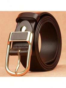 男士皮带休闲日常牛仔腰带 100 合金扣日文复古时尚适合青少年夏季休闲户外运动或度假旅行或毕业礼物或生日装扮配饰或日常穿着 - 彩色 - 查看 10