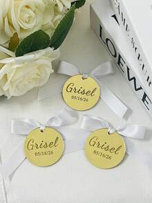 Silver Unique Baptism Favor For Boys, Baptism Thank You Magnet, Blue Baptism Keepsake, Baptism Remembrance Gift,Garden Decor - Multicolor - View 6