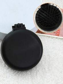 1件/2件装可折叠旅行镜梳，带可拆卸镜子，猪鬃按摩刷 - 小巧便携设计，适合女性和女孩，柔和色彩（薄荷绿、粉色、薰衣草蓝、浅蓝色），时尚配饰，结构合理，可用于美发造型，美发套装，理发店美容旅行必备，美发工具和发饰 - 彩色 - 查看 13