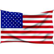 Bandeira Decorativa - Estados Unidos - Multicolorido - Visão 2