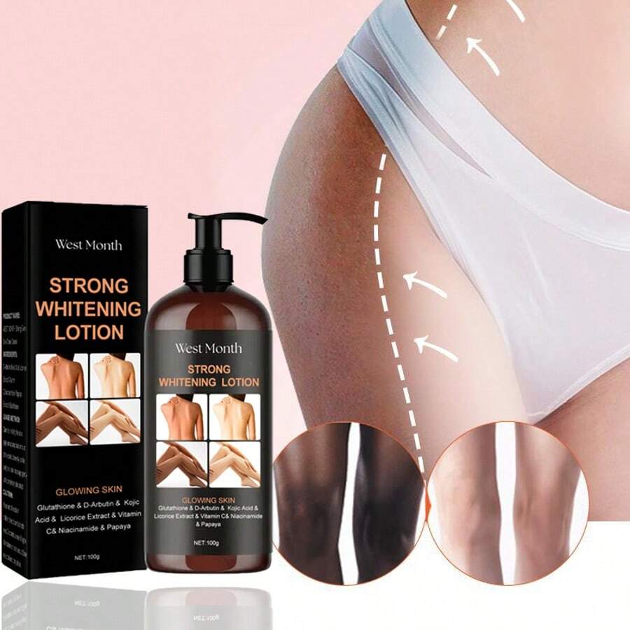 100g,Body Lotion, Fades Acne Marks On The Skin, Balances Water And Oil, Improves Dull Skin, Rejuvenates The Skin, Shines, Whitens, Moisturizes, Hydrates, Brightens And Beautifies The Skin - 黑色 - 查看 1