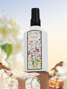 PEACH JO+ 1 قطعة / 100مل رذاذ عطر للأقمشة، رذاذ عطر للملابس، عطر خفيف وتنشيط طويل الأمد، معطر الهواء، مناسب لجميع أنواع الملابس والحمامات والغرف والخزائن والصالات المعيشة والسيارات، هدية عيد ميلاد وحفل التخرج