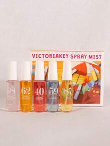 4/1pc 40ml Beach Digital Aromatherapy Spray, A Must-Have For Vacations, Women's Fragrance, Long-Lasting Non-Burning Aromatherapy, Long-Lasting Air Freshener, Portable - Suitable For Bedrooms, Indoor/Outdoor Air Freshener