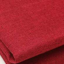 红色/米色/卡其色/黑色纯色亚麻面料，按米出售，适用于沙发套、包袋、桌布、缝纫、窗帘、面料、针线活，柔软顺滑。 - 彩色 - 查看 15