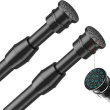 FEPK 1 pieza Barra de tensión multifuncional sin taladro, barra de cortina ajustable, fácil instalación, apta para cortinas, cortinas de ducha, cortinas de puerta, barras de almacenamiento de cocina, armarios de zapatos, barras de soporte de armario - Accesorios de baño Accesorios de baño Herramientas de baño - Multicolor - Ver 3