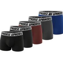 Set Of 3 Men's Plus Size Boxer Briefs, Extra Large Size, Microfiber, High Quality, Resale - Nhiều màu - Xem 5