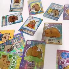 1 Set de Tarjetas Aleatorias de Rata de Agua, 5 piezas/Paquete, Adecuado para Coleccionistas - Multicolor - Ver 6