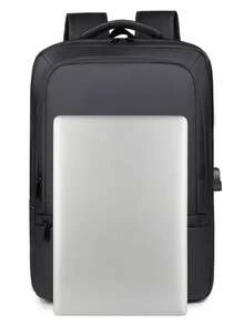 Men's Multifunctional Large Capacity Backpack, Leather-Coated Student Bag, Travel Bag, Business Commuter Nylon Backpack Large Capacity Bag Travel Bags