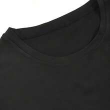 Mr. Est. 2025 Just Married Promoted To Mr, Mrs Wedding T-Shirt220G Pure Cotton Halloween T-Shirt – Soft, Comfortable, And Durable – Perfect For Family Gatherings, Holiday Vacations, And As A Warm Halloween Gift For Friends And Family – Enjoy Ultimate Comfort In Festive Style - 黑3 - 查看 3